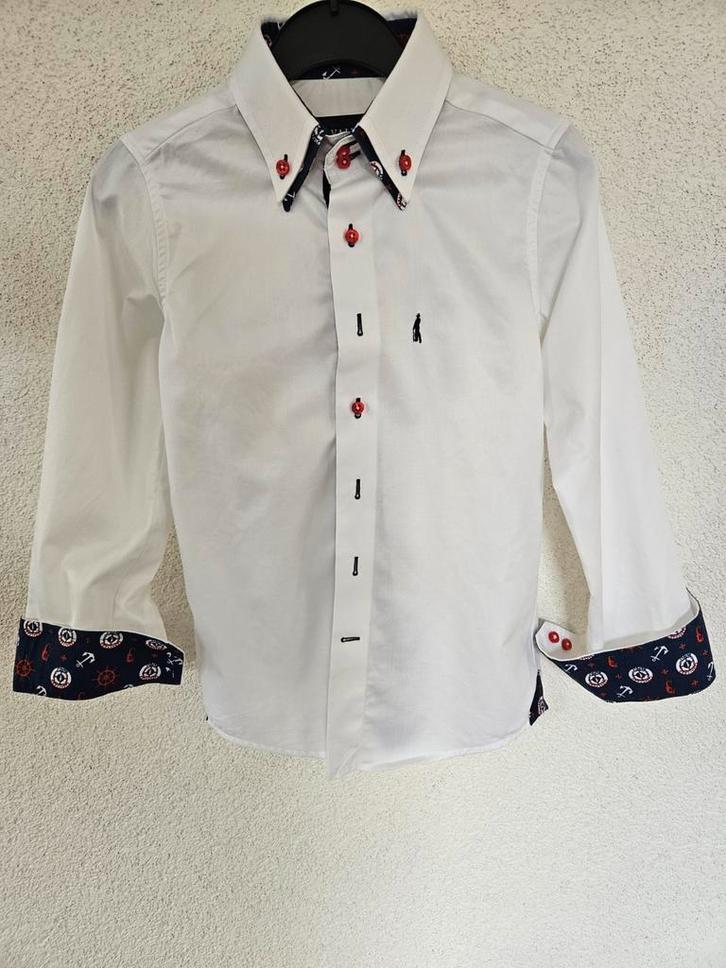 Mooi, gaaf overhemd van Cavallaro Napoli, maat 110/116, Kinderen en Baby's, Kinderkleding | Maat 110, Zo goed als nieuw, Jongen