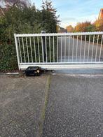 Aluminium verschuifbare hek, Ophalen, Gebruikt, Aluminium, Spijlenhekwerk