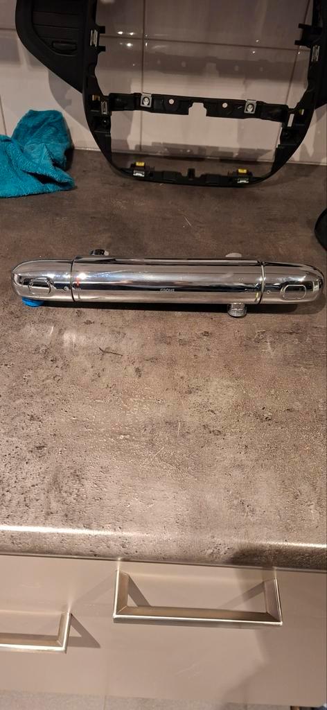 Grohe grohtherm 1000 new douche thermostaatkraan hoh 15, Doe-het-zelf en Verbouw, Sanitair, Gebruikt, Kraan, Chroom, Ophalen of Verzenden