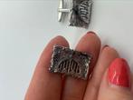 X65 Prachtige zilveren brutalist manchetknopen, Sieraden, Tassen en Uiterlijk, Antieke sieraden, Ophalen of Verzenden, Zilver