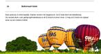 2 tickets ballonvaart Alkmaar, Tickets en Kaartjes, Evenementen en Festivals, Twee personen
