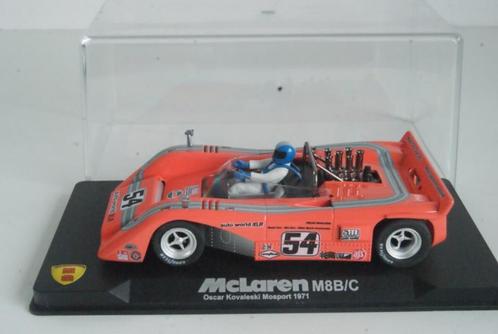 Vanquish Mc-Laren M8B/C Oscar koveleski Mosport 71 TOP DEAL, Kinderen en Baby's, Speelgoed | Racebanen, Nieuw, Racebaan, Elektrisch