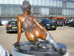 BRONZEN BEELD GROOT XXL EN ZWAAR   SEXY LADY, Antiek en Kunst, Kunst | Beelden en Houtsnijwerken, Ophalen