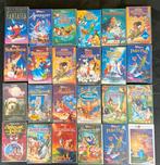 24x Disney tekenfilm VHS, Ophalen of Verzenden, Leeuwenkoning of Jungle Boek, Zo goed als nieuw