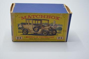 Doosje Matchbox Yesteryear Y-3 1910 Benz Limousine beschikbaar voor biedingen