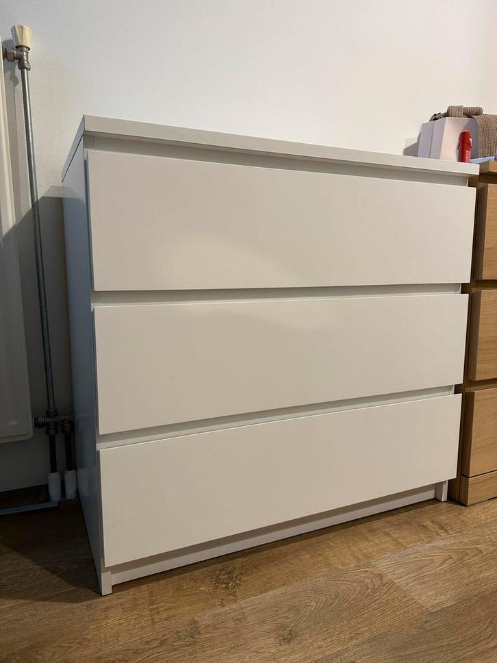 IKEA Malm ladekast, Huis en Inrichting, Woonaccessoires | Memoborden, Zo goed als nieuw, Overige typen, Ophalen