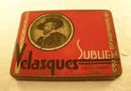 Oud Velasques sigaren blikje, Ophalen of Verzenden, Gebruikt, Overige, Overige merken