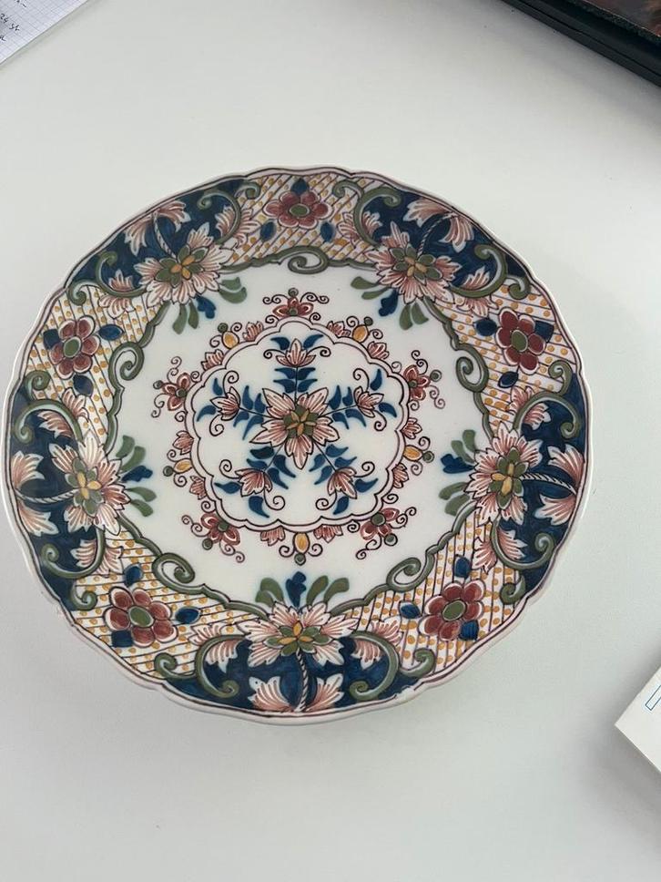 Wandbord Tichelaar Makkum nr. 1184, Antiek en Kunst, Antiek | Wandborden en Tegels, Ophalen of Verzenden