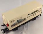 Märklin containerwagon met sluitsein, Wisselstroom, Wagon, Ophalen of Verzenden, Zo goed als nieuw