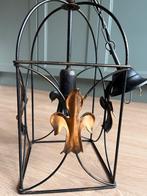 Leuke vintage lamp Franse lelies, Ophalen, Zo goed als nieuw, Metaal, Minder dan 50 cm