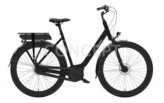 BATAVUS Altura CP L 500 wh Dames Smokingblack Matt 51cm 2026, Fietsen en Brommers, Elektrische fietsen, Nieuw, Batavus, 51 tot 55 cm