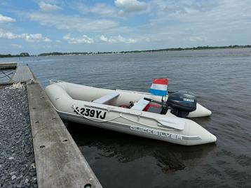 Quicksilver Yamaha 15pk 2takt in nieuwstaat! VEEL extra’s beschikbaar voor biedingen