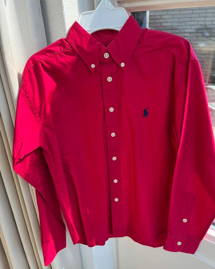 Nieuw Ralph Lauren bloes S 8 10 128 134 140 rood overhemd, Kinderen en Baby's, Kinderkleding | Maat 128, Nieuw, Jongen, Overhemd of Blouse