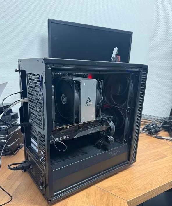 Complete 1440p gaming set incl. monitor, Computers en Software, Desktop Pc's, Gebruikt, 4 Ghz of meer, SSD, 32 GB, Met videokaart