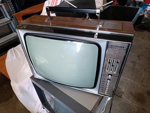 Vintage z/w tv, Grundig P1700, 1970........ nieuwstaat, Antiek en Kunst, Antiek | Tv's en Audio, Ophalen of Verzenden
