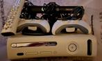 Xbox 360 Arcade + Kinect sensor zwart + 10 spellen, Spelcomputers en Games, Spelcomputers | Xbox 360, Ophalen, Gebruikt, 4 GB