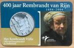 Nederland - Zilveren 5 euro coincard - Rembrandt van Rijn, Koningin Beatrix, Zilver, Euro's, Verzenden