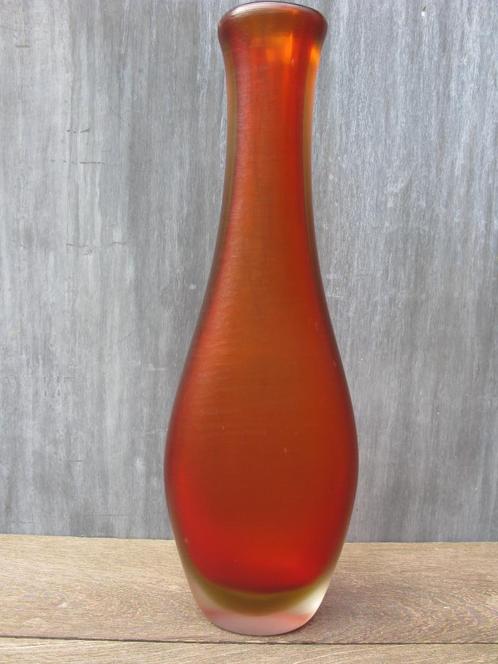VENINI VAAS " INCISO" MURANO ITALY, Antiek en Kunst, Kunst | Designobjecten, Ophalen of Verzenden