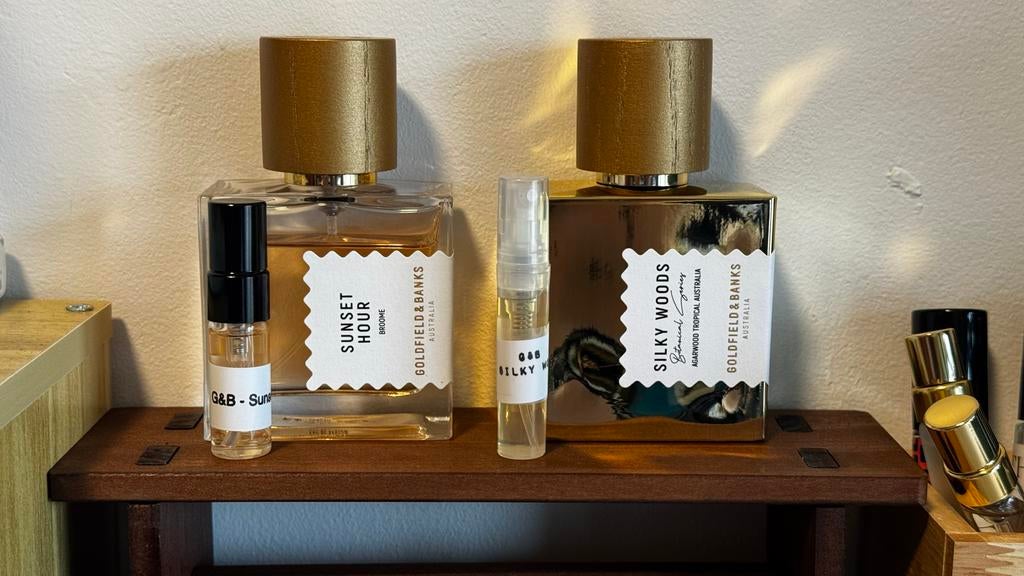 2x 3ml Goldfield & Banks - Samples / decant, Sieraden, Tassen en Uiterlijk, Uiterlijk | Parfum, Nieuw, Ophalen of Verzenden