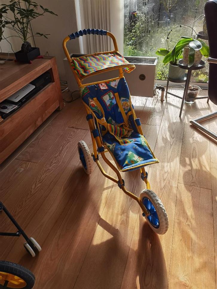 Babyjogger poppenwandelwagen, Kinderen en Baby's, Speelgoed | Babyspeelgoed, Zo goed als nieuw, Overige typen, Ophalen