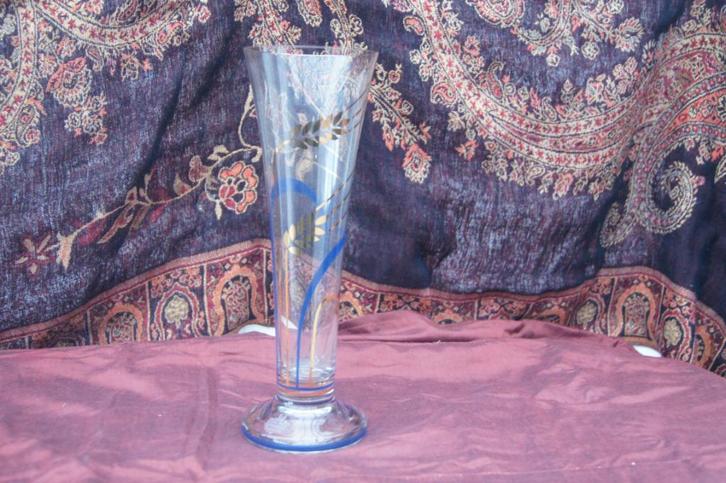 Glazen vaas / kandelaars / Parfum flesjes, Antiek en Kunst, Antiek | Woonaccessoires, Ophalen of Verzenden