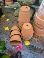 1 antiek BELGISCH TERRACOTTA POTJE/kweekpotje/flessenrek no2, Ophalen of Verzenden