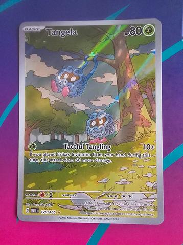 Pokémon kaart - 151/Mew - Tangela 178/165 beschikbaar voor biedingen