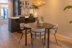 Zuiver Storm design eettafel rond, Huis en Inrichting, Tafels | Eettafels, Ophalen, Japandi, Zo goed als nieuw, Vier personen