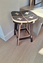 Fabrikoos krukje Nederlands design, Huis en Inrichting, Barkrukken, Ophalen, Gebruikt, 60 tot 90 cm, 1 kruk