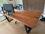 Houten eettafel 220x82cm, Huis en Inrichting, Bureaus, Ophalen of Verzenden, Zo goed als nieuw, Bureau