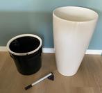 Lechuza plantenpot voor binnen,, 75 cm hoog, Tuin en Terras, Kunststof, Gebruikt, Rond, Binnen