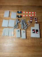 Lego 12 volt onderdelen spoorovergang 7866 trein jaren 80, Ophalen of Verzenden, Gebruikt