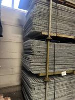 Gaaspanelen hekwerk scheiding magazijn of tuin, Ophalen, Gebruikt, IJzer, Enkelstaafmat hekwerk