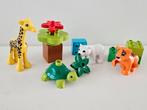 Lego duplo 10801 de wereld rond jonge dieren - compleet, Ophalen of Verzenden, Zo goed als nieuw, Duplo