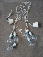 Ikea lampen set van 6 lampen 2x3 kunststof, Ophalen of Verzenden, Zo goed als nieuw, Kunststof, Plafondspot of Wandspot