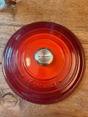 Le Creuset Deksel - 28 cm beschikbaar voor biedingen