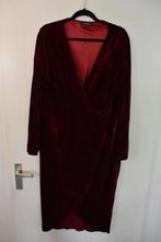 mooie nieuwe wijnrode fluwelen jurk maat XL/XXL Shein, Maat 46/48 (XL) of groter, Nieuw, Ophalen of Verzenden, Shein