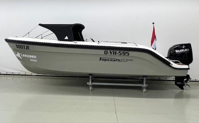 Topcraft 627 tender | LUXE DEMO  | 115PK SUZUKI | VAARKLAAR, Watersport en Boten, Sloepen, Gebruikt, 70 pk of meer, 6 meter of meer