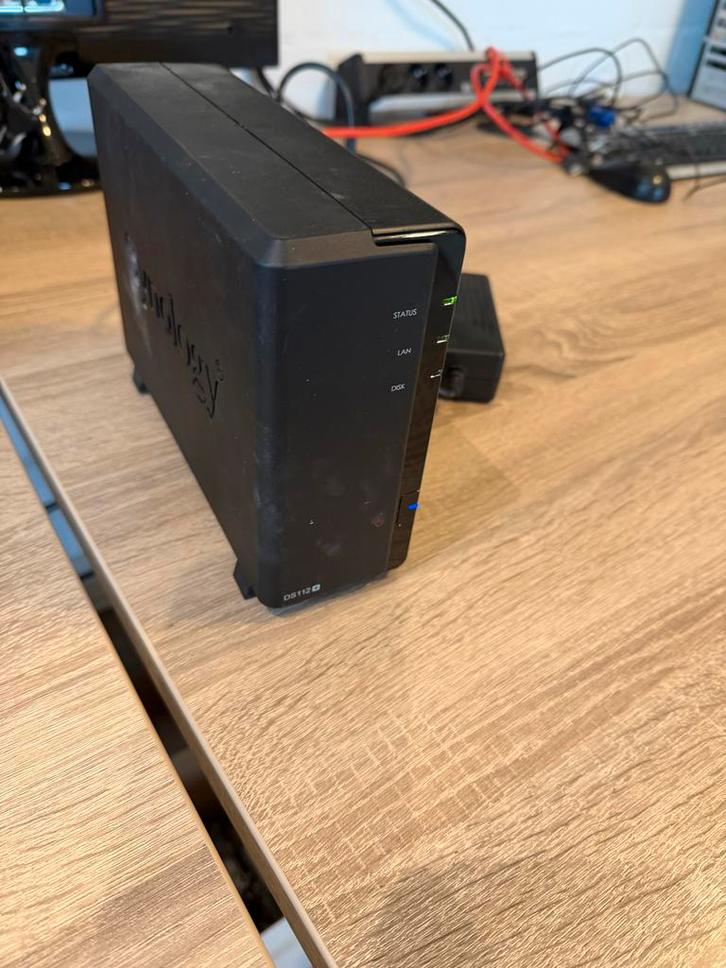 Synology DS112+ NAS met 2TB HDD, Computers en Software, NAS, Gebruikt, Ophalen