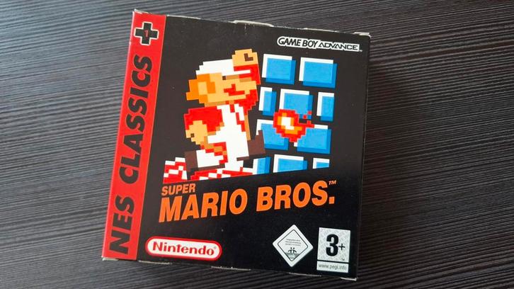 Super Mario Bros NES Classics GBA - Compleet!, Spelcomputers en Games, Games | Nintendo Game Boy, Zo goed als nieuw, Platform