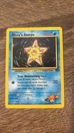 Pokémon card Misty’s Staryu 92/132 1995, Losse kaart, Verzenden