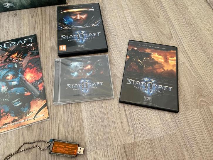 Starcraft II wings of liberty collectors edition, Spelcomputers en Games, Games | Pc, Ophalen of Verzenden