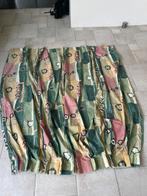 Vrolijk gekleurde gordijnen 105cm x 170cm, Ophalen, Gebruikt, 100 tot 150 cm, 150 tot 200 cm