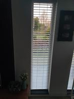 Witte smalle houten luxaflex, Ophalen, Zo goed als nieuw, Minder dan 100 cm