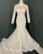 zeemeermin 36 maat kant bruidsjurk, Trouwjurk, Wit, Ozlem__bahadir@hotmail.com, Ophalen of Verzenden