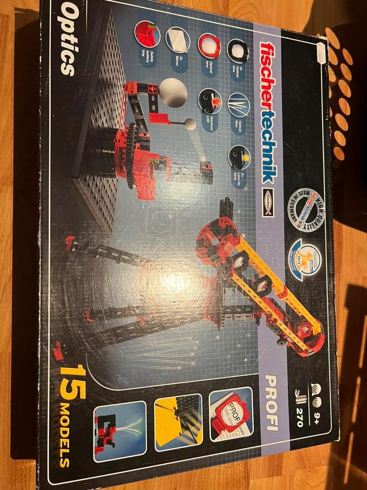 Fischertechnik- Optics & Lights profi  ( ongebruikt), Kinderen en Baby's, Speelgoed | Duplo en Lego, Nieuw, Ophalen of Verzenden