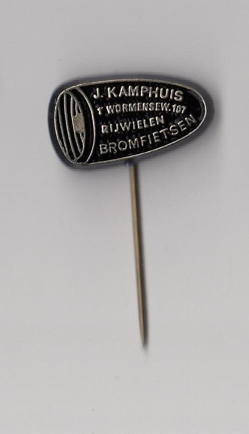 Kamphuis Bromfietsen Rijwielen Fiets speldje, Verzamelen, Speldjes, Pins en Buttons, Gebruikt, Speldje of Pin, Overige onderwerpen
