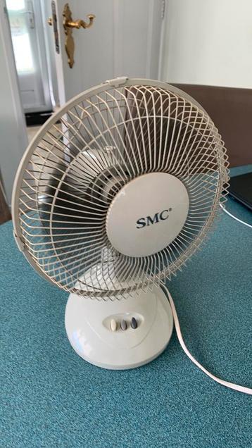 Vintage Retro zgan SMC Tafel Ventilator orig.Jaren 80 beschikbaar voor biedingen