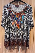 Leuk shirt/blouse/tuniek   48, Sempre piu, Ophalen of Verzenden, Zo goed als nieuw, Blouse of Tuniek
