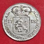 Utrecht 1/4e gulden 1758. Pr/ Unc., Vóór koninkrijk, Verzenden, Zilver, Overige waardes